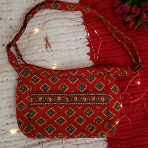 Vera Bradley shoulder bag in Villa Red